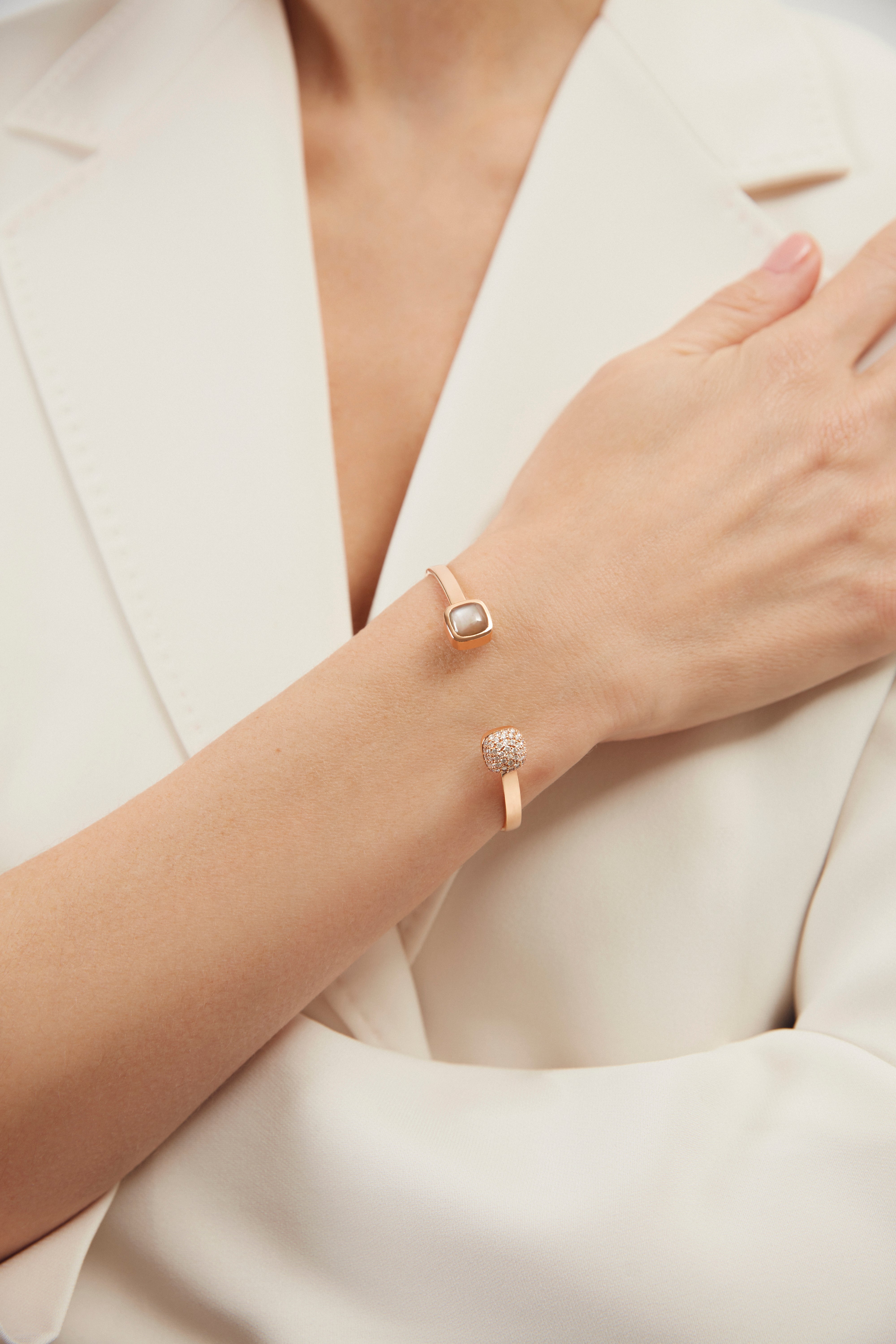 Vivien Wisdom (Moonstone and Pavé)