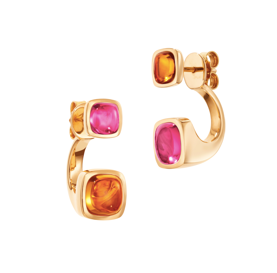 Cleo Harmony (Tourmaline pink and Mandarin Garnet)