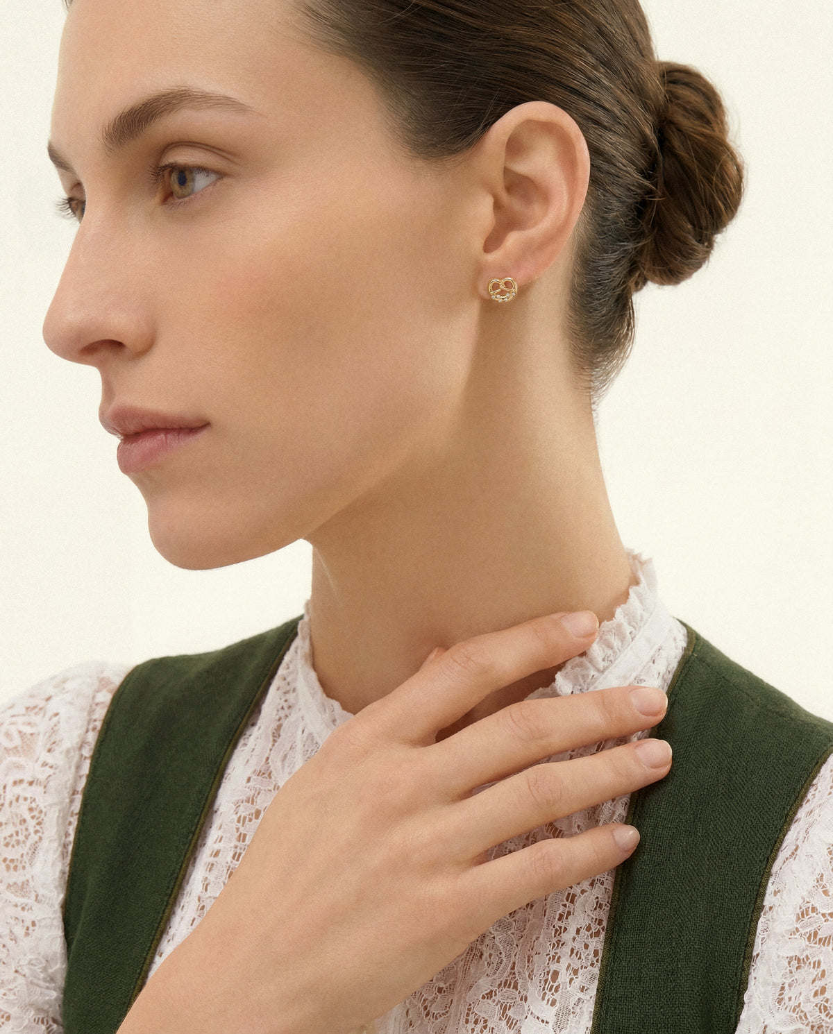 Brezel Earring Small