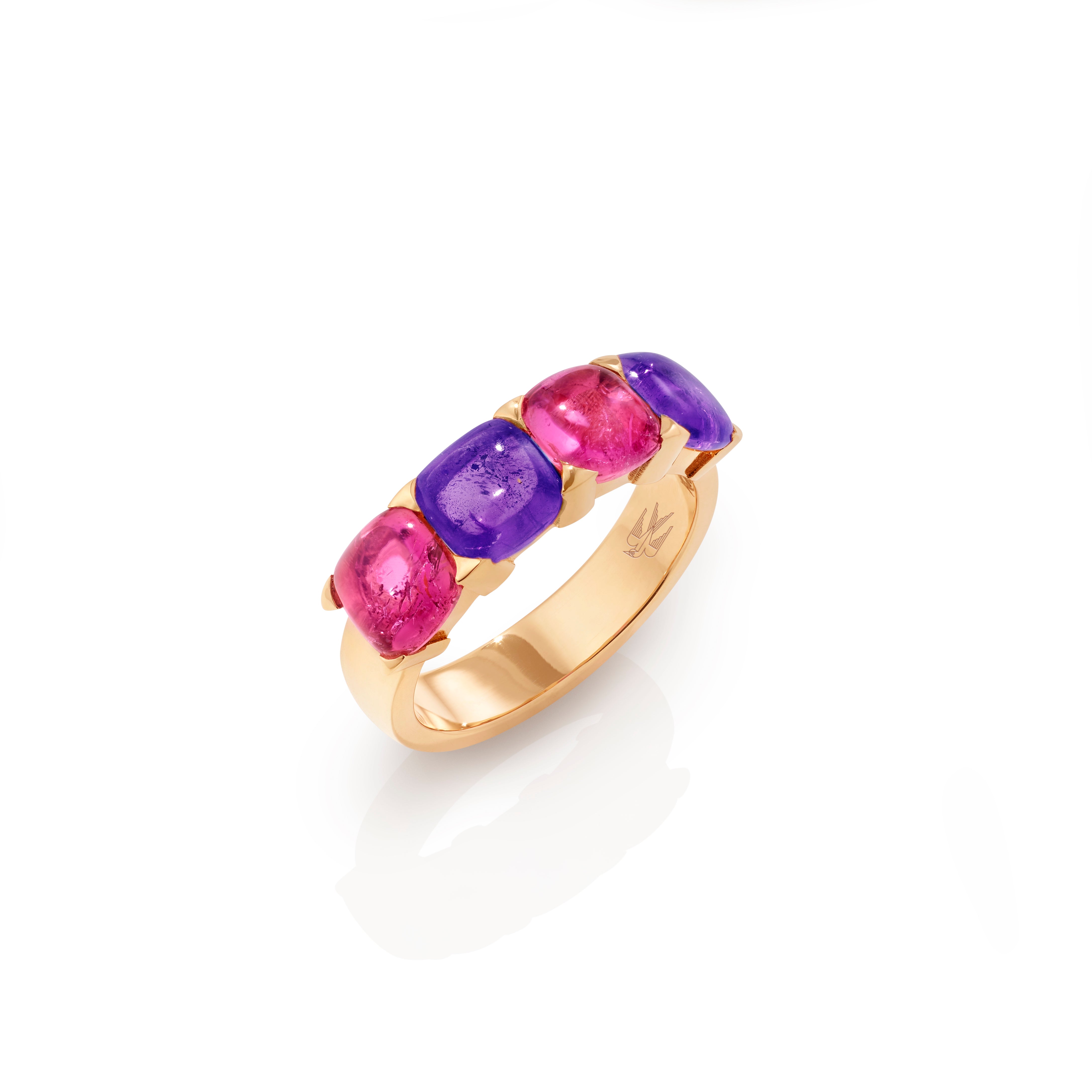 Florence Passion (Turmalin Pink und Amethyst)