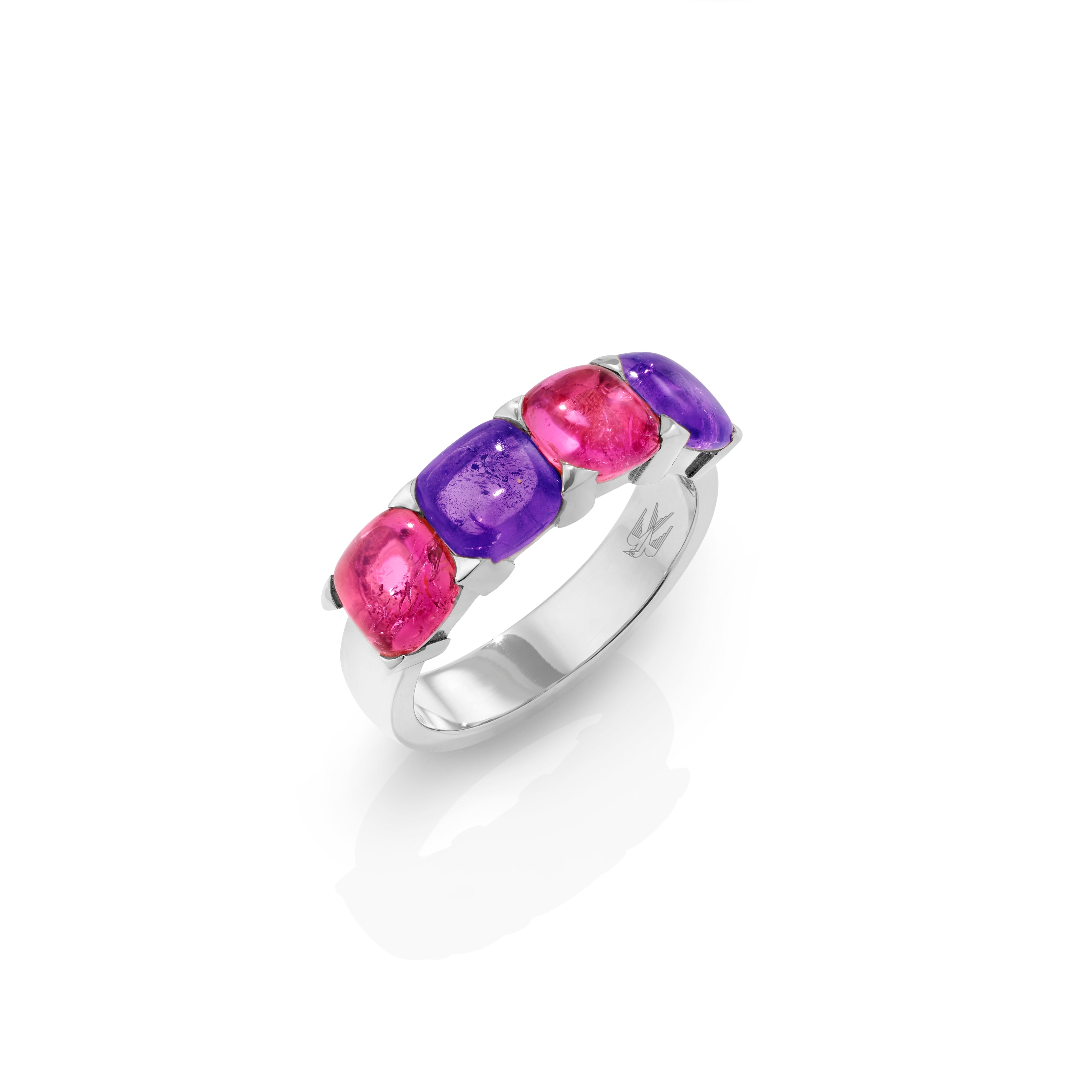Florence Passion (Turmalin Pink und Amethyst)