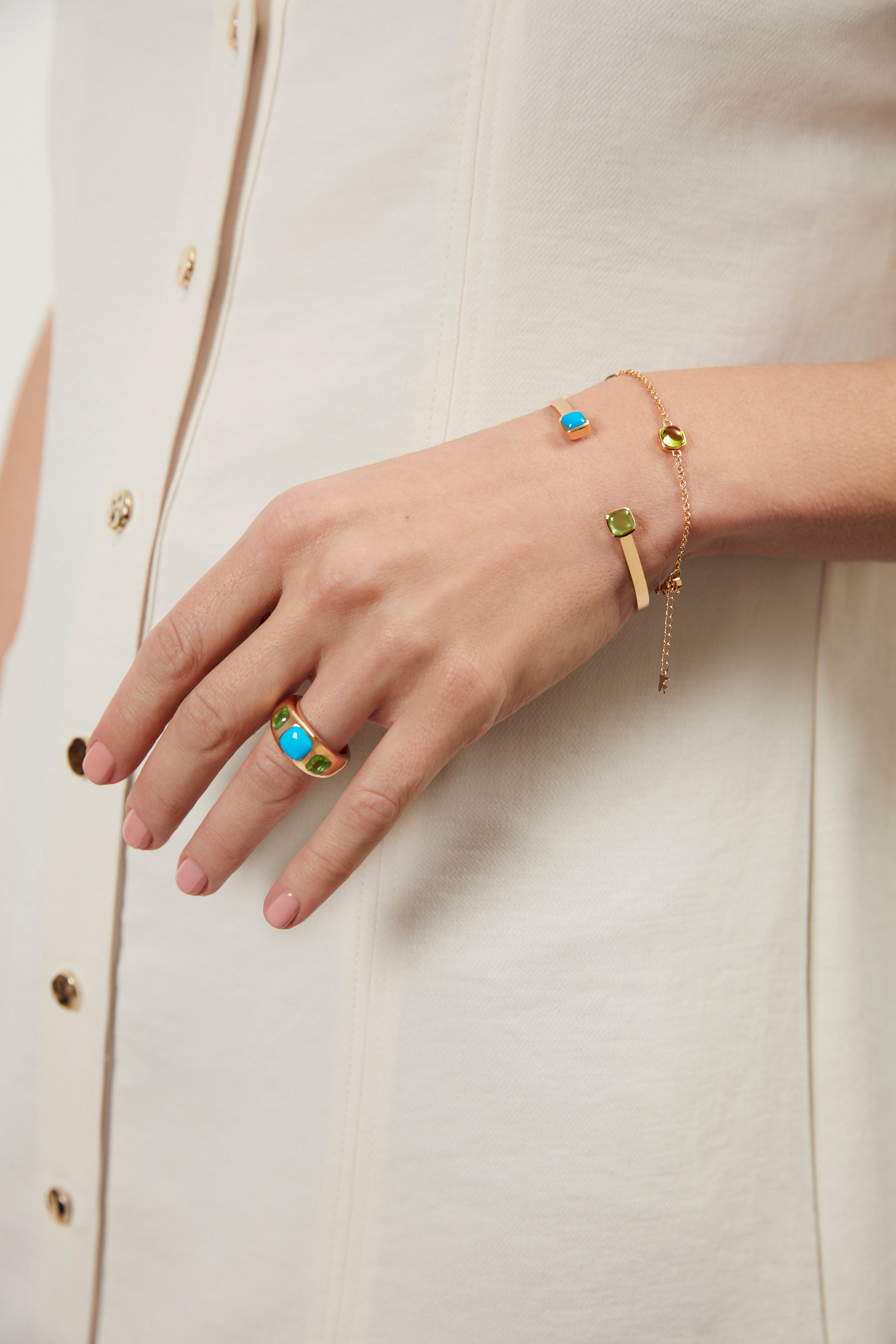 Valerie Breeze (Tourmaline and Turquoise)