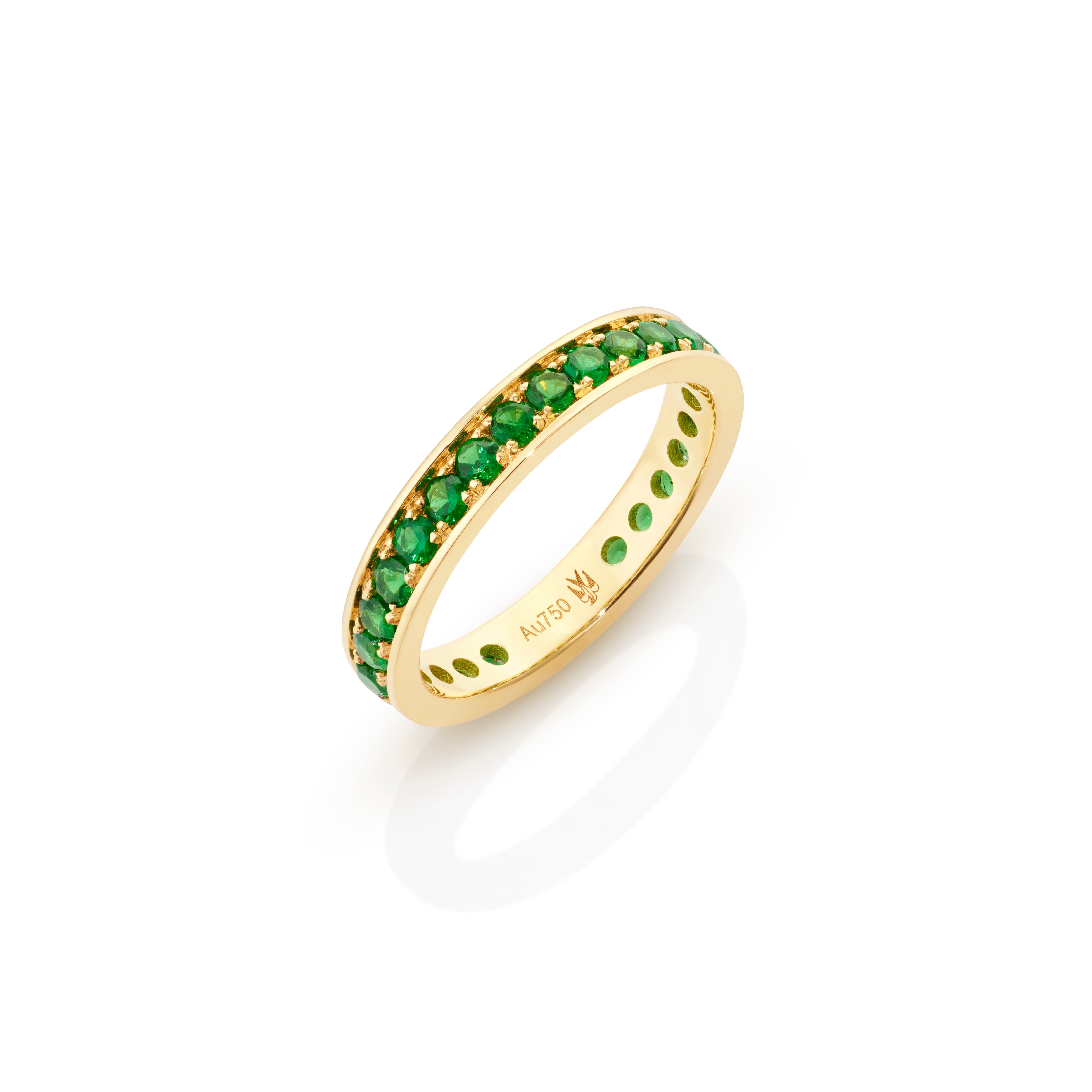 Memoire Ring Rainbow Tsavorite