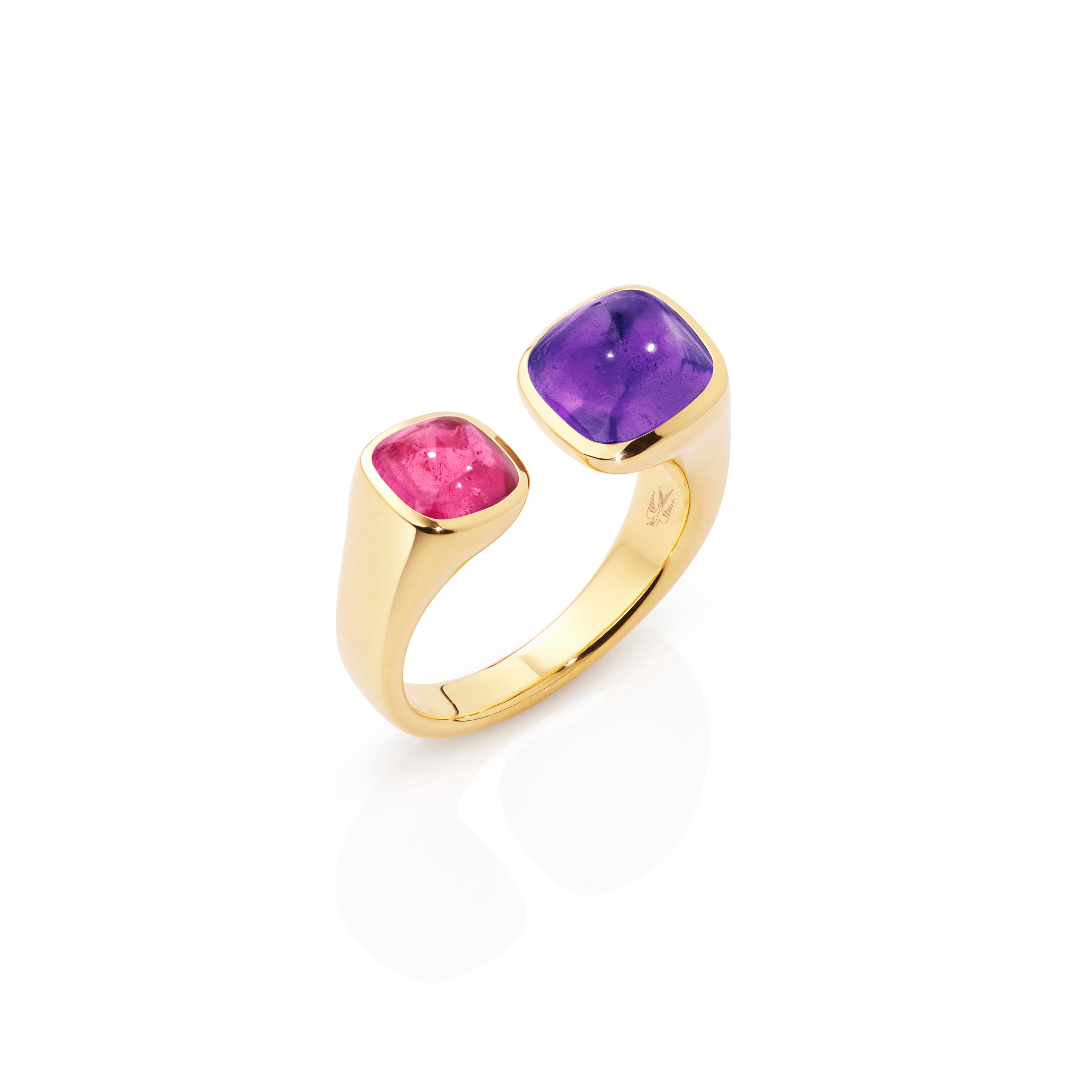 Anna Passion (Tourmaline Pink and Amethyst)