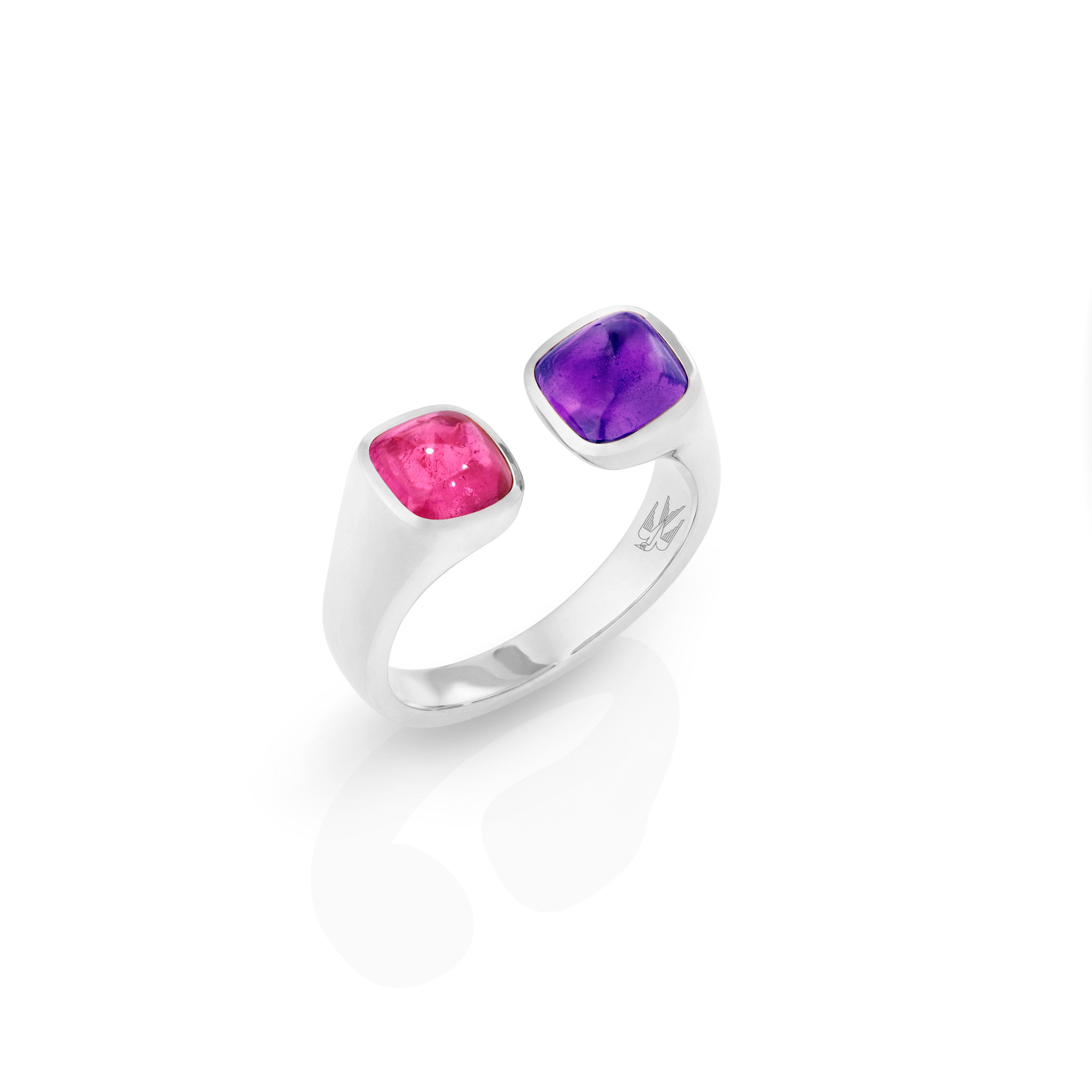 Isabelle Passion (Tourmaline Pink and Amethyst)