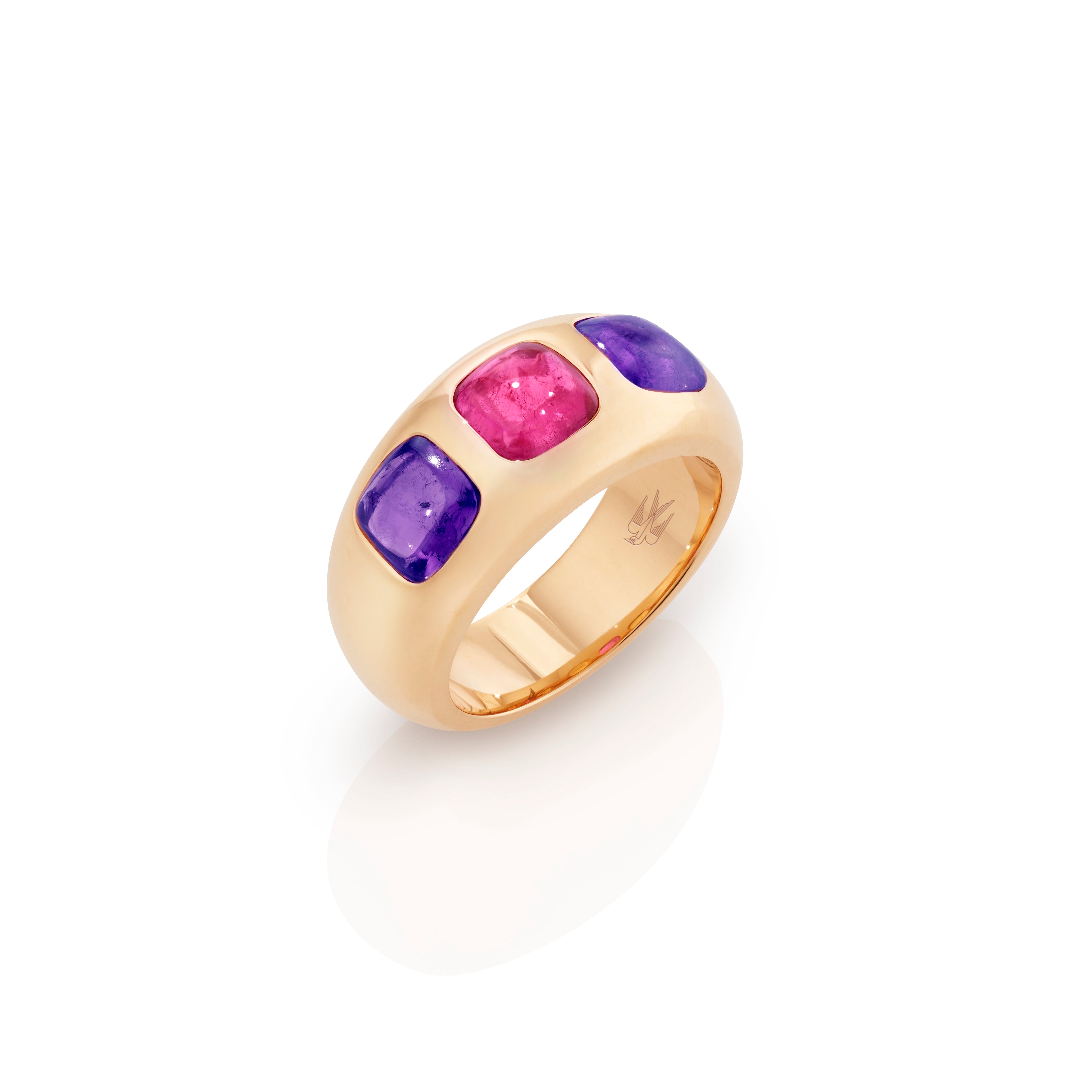 Mathilda Passion (Tourmaline Pink and Amethyst)