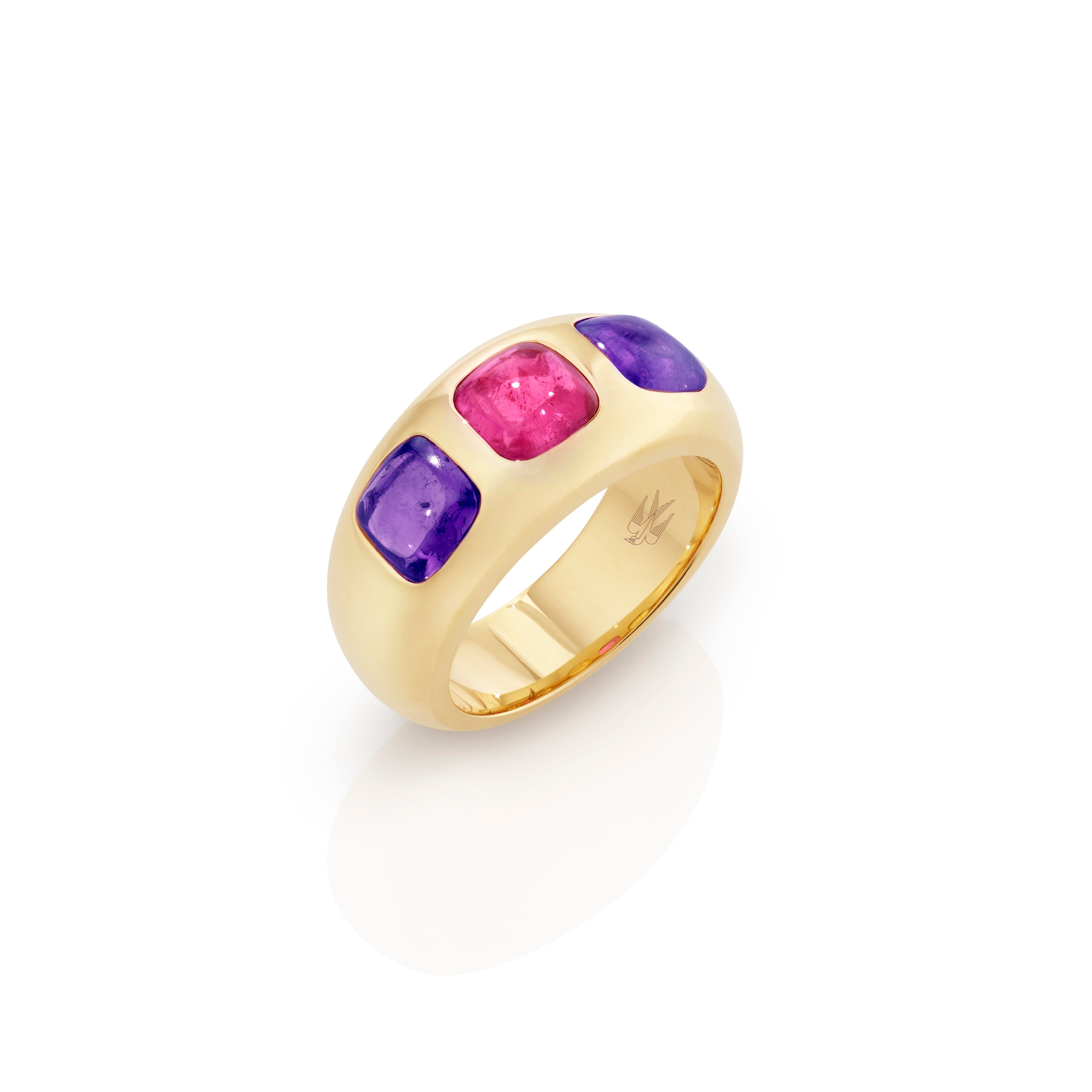 Mathilda Passion (Tourmaline Pink and Amethyst)