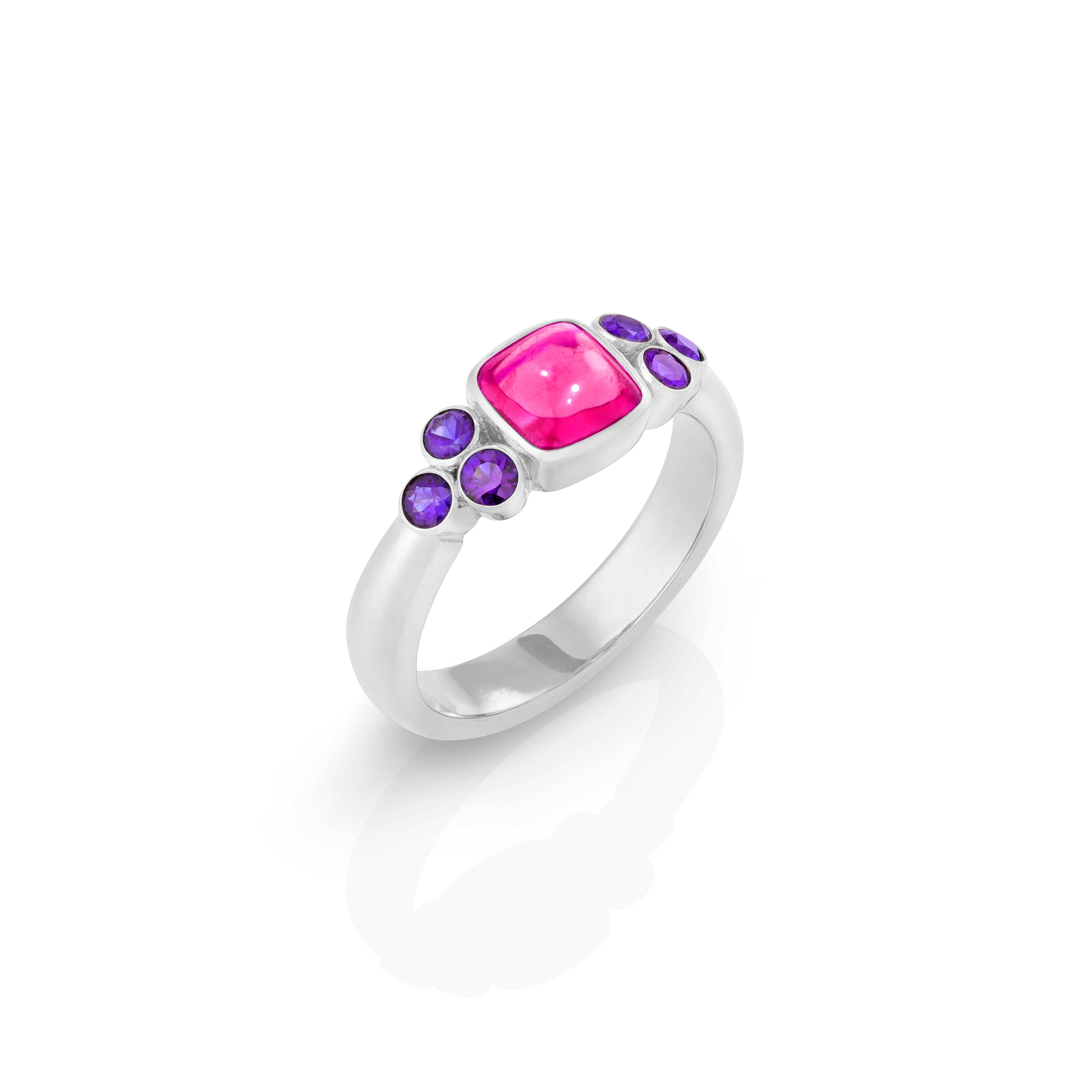 Nora Passion (Tourmaline Pink and Amethyst)