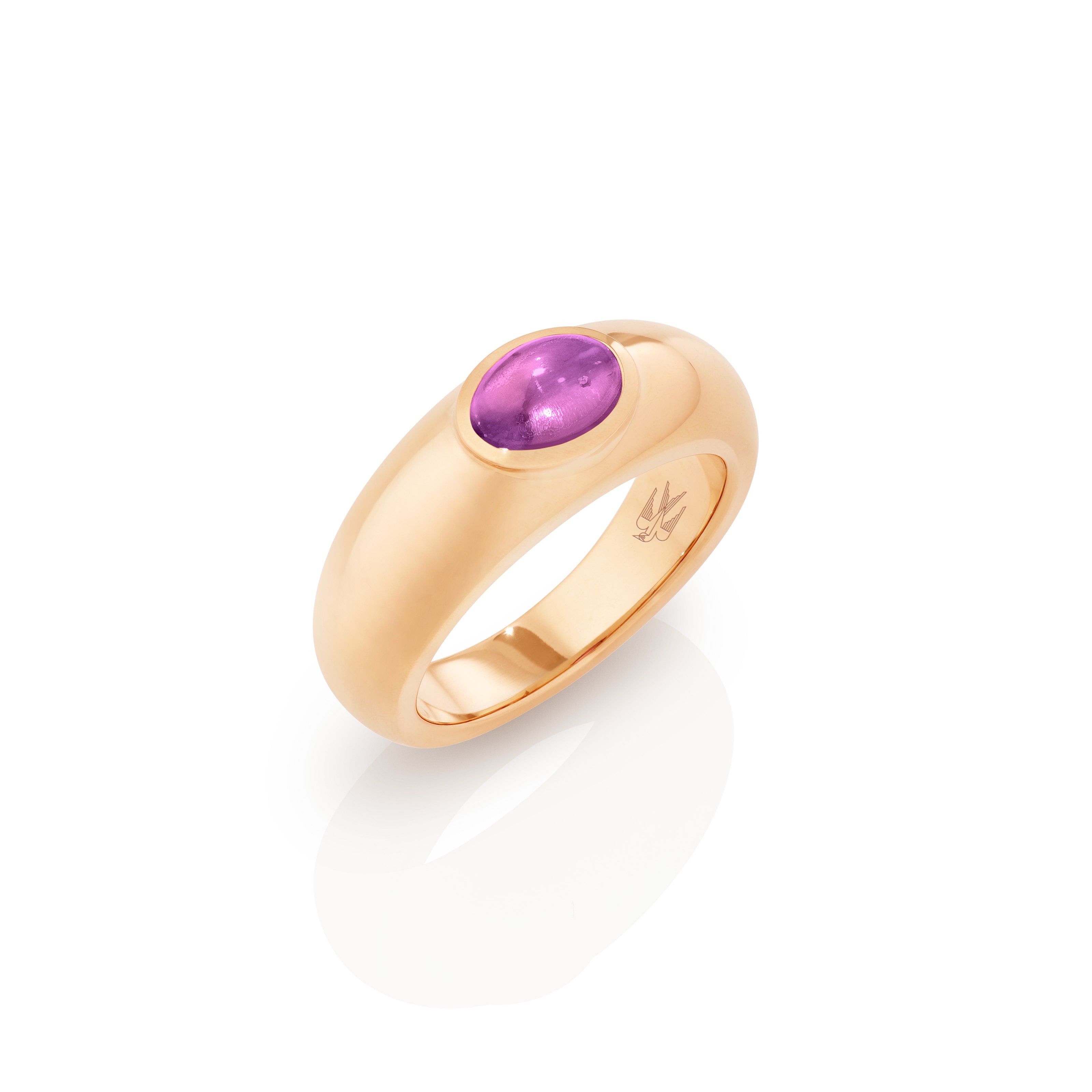 Lily Amethyst Rose Gold