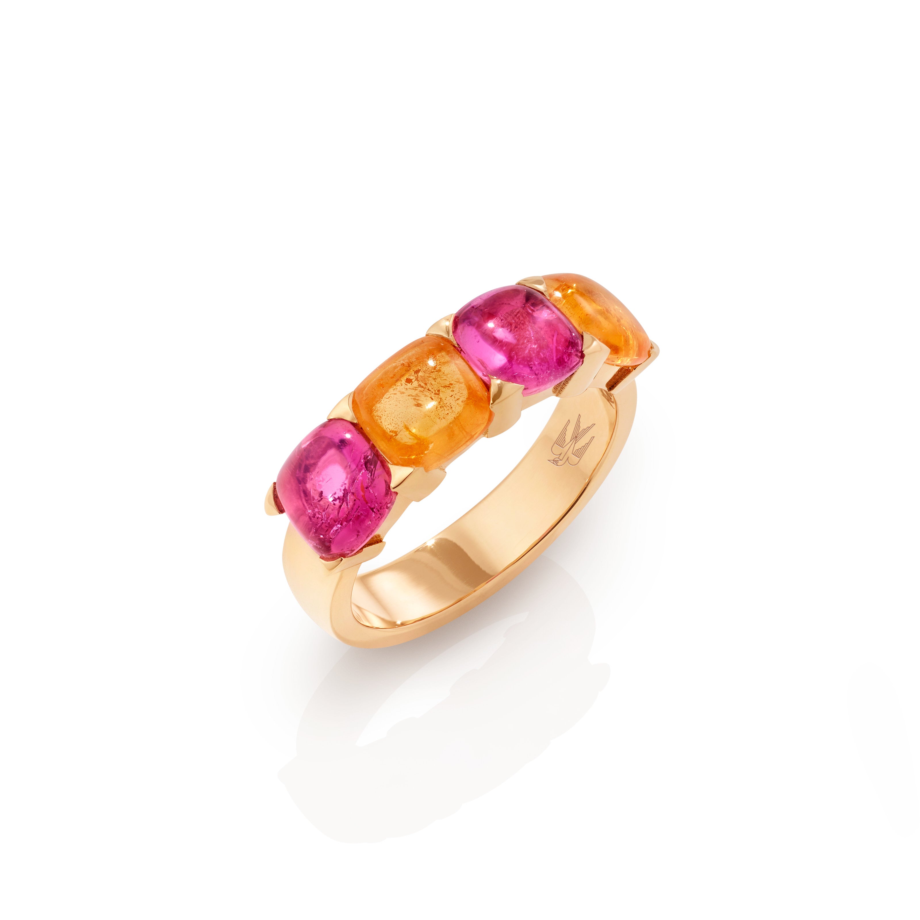 Florence Harmony (Tourmaline Pink and Mandarin Garnet)